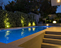 City Beach : Looking for a unique garden that embraced the harsh location and unique architectural characteristics of the contemporary home, the owner employed the expertise of Tim Davies and Levi Carter of Tim
