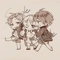 一些算有故事性的互动模板QQ人 - 小红书