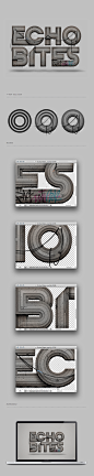 Echo Bites on Typography Served