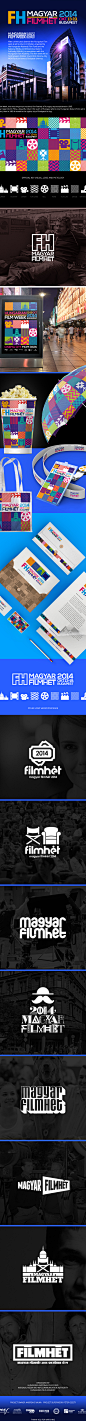 Hungarian Filmweek 2014视觉设计 | Karoly Kiral 设计圈 展示 设计时代网-Powered by thinkdo3