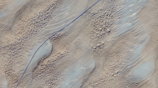 新疆·塔克拉玛干沙漠（穿越沙漠的S165...