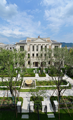 景观设计对称式景观