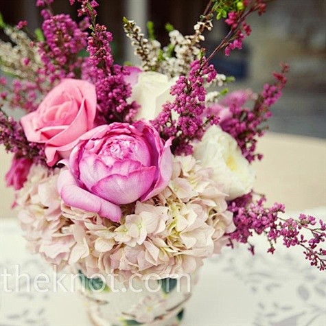 Pink Teapot Centerpi...
