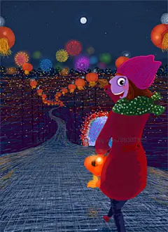 -插画家园-插画家园在地铁上画画-插画家园2014年2月14日 星期五 阴历正月十五 情人节元宵节双节合一，十九年才一遇，老几位，跟-插画家园