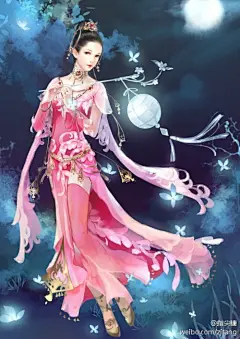 指尖糖 秀秀 七秀 剑网3 古风古韵 古装美人 手绘言情风 小说 美腻 素材 壁纸 插画