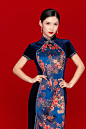 中国风旗袍美女