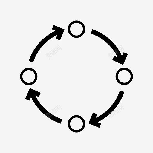 循环纸张模式图标 重复 icon 标识 标志 UI图标 设计图片 免费下载 页面网页 平面电商 创意素材-花瓣网
