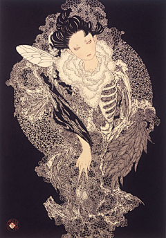 红王爷采集到插画-中国风