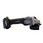 Amazon.com: SENIX PAX2115-M2-B25X2 X2 20 Volt Max* 4-1/2-Inch Brushless Angle Grinder Tool, 8500 RPM Max, 3-Position Auxiliary Handle, Spring-Loaded Safety Slide Switch, Includes Battery Charger and 2 Batteries : 家居装修