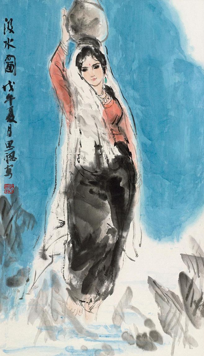 周思聪（1939～1996），中国美术家...