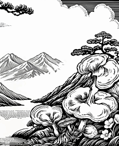 8号尘埃采集到点线面插画