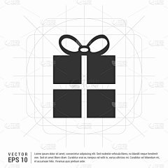 包装纸,计算机图标,华丽的,事件,周年纪念,礼物,问候,爱,剪影