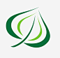 绿色树叶环保标志高清素材 免费下载 页面网页 平面电商 创意素材 png素材