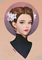 HAREN（Kim Han seul）的风格有点像上世纪的老式海报