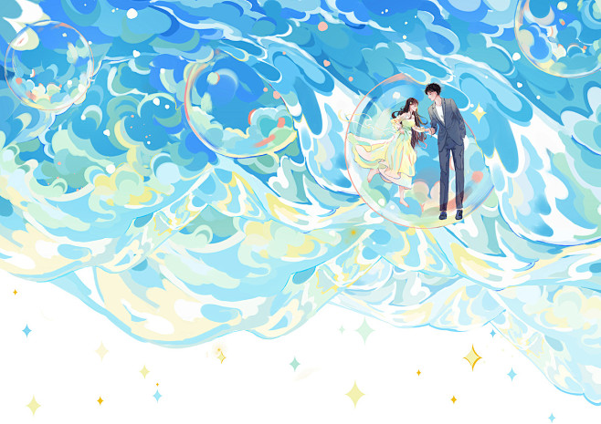 。_藤~小石头__插画师作品_涂鸦王国g...