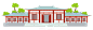 古风建筑插画PNG