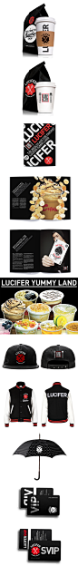 魔美设计honeydesign.cc设计作品｜路西法美味荟 LUCIFER YUMMY LAND 品牌设计 餐饮连锁品牌设计 VI设计 包装设计 画册设计
更多设计作品请访问魔美设计官方网站 http://www.honeydesign.cc
 #设计# #包装# #连锁# #品牌# #服装# #雨伞#