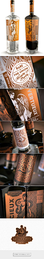 CopperMuse Distillery Logo - designed by Emrich Office curated by Packaging Diva PD. Looky looky what I found.