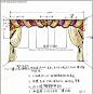 A2288[手绘窗帘]精品新中式雅致窗帘 欧式奢华彩色窗帘款式图资料-淘宝网