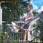 3D c4d Character design  cinema4d clothes design ILLUSTRATION  cartoon