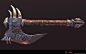 Real-time_Axe, Safwen Laabidi : This is the weapon of my new character im working on .