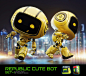 Republic of cute robots : Cute robot for 42entertainment studio