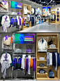 高端男装潮牌服装展示架买手概念店陈列道具