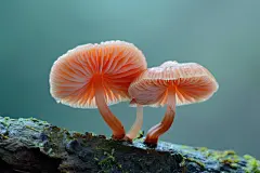 木干食用菌食材高清图片