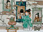 壮族少女_道道维__插画师作品_涂鸦王国gracg.com