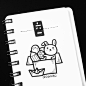 【六一】儿童节手绘手帐素材，转需!手帐简笔画 ​​​​