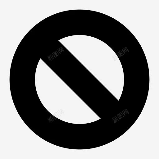禁止否否定 进入 icon 图标 标识 标志 UI图标 设计图片 免费下载 页面网页 平面电商 创意素材-花瓣网
