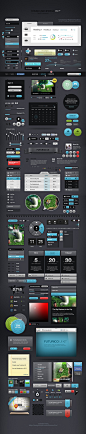 Futurico User Interface Pro | UI Elements