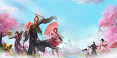 WWWk_采集到【游戏】仙侠banner