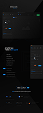 Brand Identity & UI/UX: Behance Studio Desktop App Concept