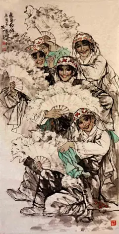 【当代名家 狄少英56个民族系列作品欣赏】
