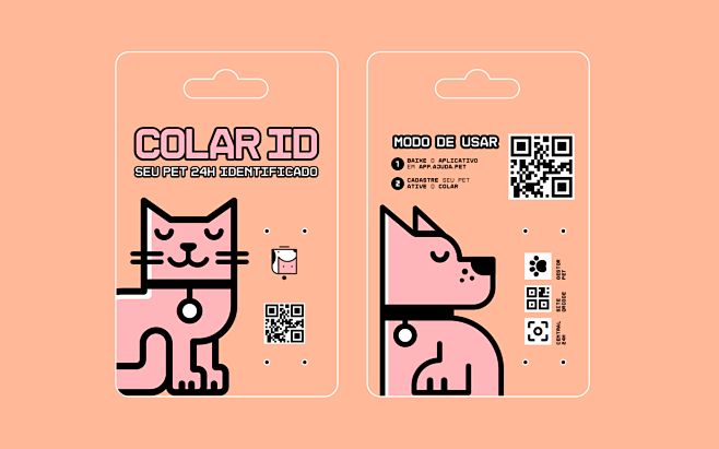 collar Packaging Pet...