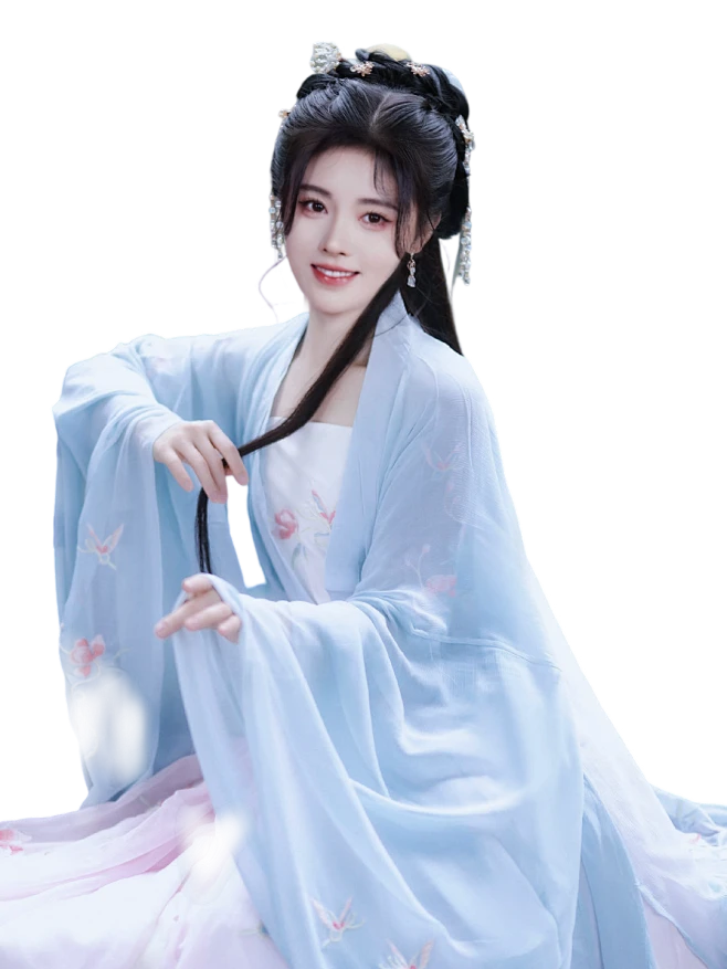 @Zhou周慧 鞠婧祎古装换头立绘 使用注明周慧，采集关注 不注明别用-花瓣网