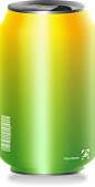 Beverage Can Illustration
