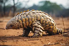 拒绝野味保护穿山甲动物