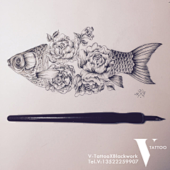 V-Tattoo纹身工作室采集到V-Tattoo 手稿可约