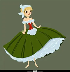 超有趣的欧美风格动画人设游戏原画漫画插画动画素材参考-淘宝网