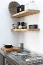 Source: 10 Favorites: Rustic Open Shelving in the Kitchen: 