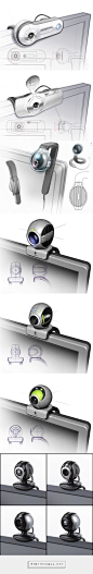 Logitech Webcams by Andy Logan at Coroflot.com - created via http://pinthemall.net