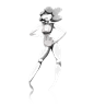 girls body woman blackandwhite sexy graphic draw