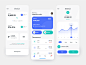 简洁的金融钱包app ui .fig素材下载 - 豆皮儿UI