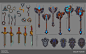 Dungeon Assets, Baldi Konijn : Assets designed for a personal project.