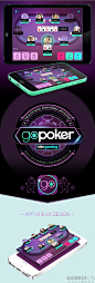 GoPoker扑克牌手游UI设计