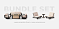 Bundle sale - modular corner sofa + pergola - Mirador Outdoor Furniture