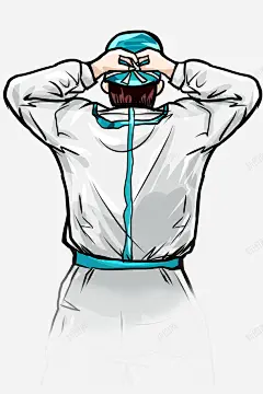 白衣天使背影高清素材 设计图片 页面网页 平面电商 创意素材 png素材