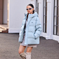 阿迪达斯-PUFFY DOWN JACKET 拒水防泼防风保暖休闲600蓬连帽鸭绒面包羽绒服  adidas 阿迪达斯官方旗舰店 (4)